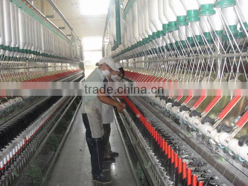 100pct spun polyester yarn raw white polyester sewing thread