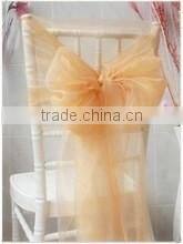 Organza sashes for beach chair