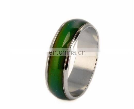Amazing Change Color Temperature-sensitive Mood Rings Emotional Band US Size 6/7/8/9/10