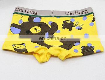 High Quality Boys Cotton Panties Cartoon Bear Printing 0-10T Children's Underwear Boy Boxer Underwear