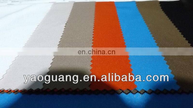 Lady dress Polyester spandex fabric