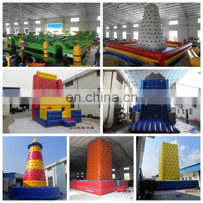 Inflatable crazy Chutes game gladiator arena for adults