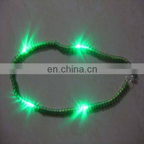 Cheap plastic bead necklace glovion fashion necklace fluorescent necklace