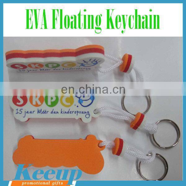 Custom Logo Promotional Gifts Cheap Blank Mini EVA Keychain
