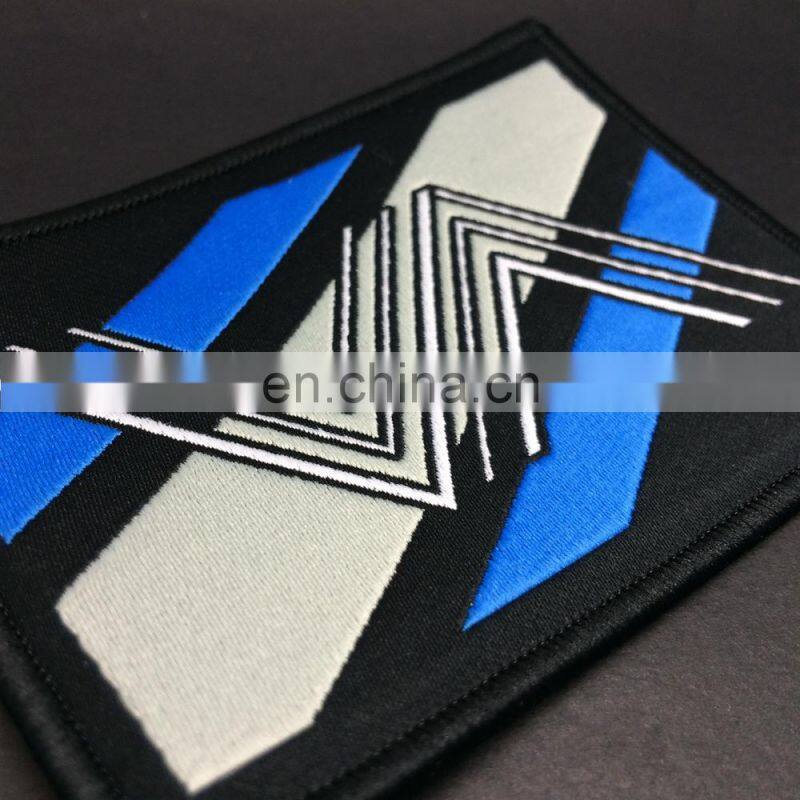 High quality woven badge / patch factory price
