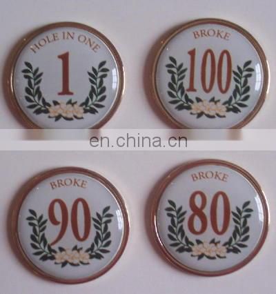 epoxy coating metal golf ball markers manufacturers