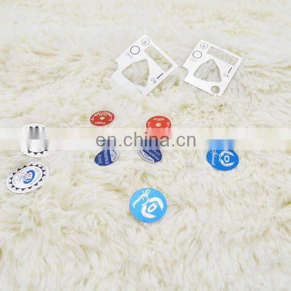 New design custom metal tags for jewelry