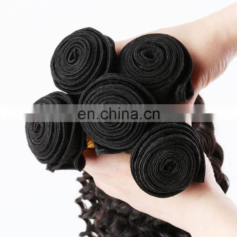 Malaysian deep curly hair fast shipping virgin hair