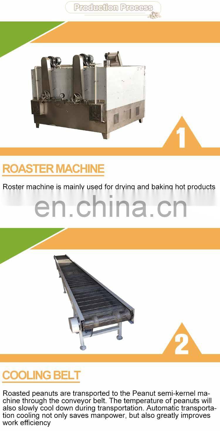 Groundnut sheller roaster and grinder machine