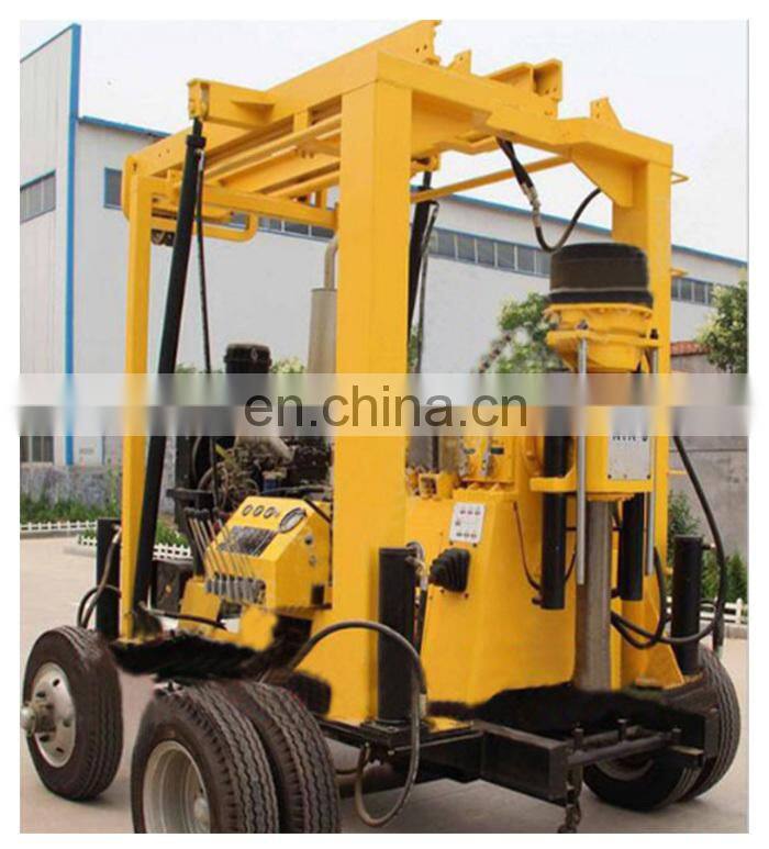 Water Well Drilling Rig and Hydraulic Rock Drilling / Core Drilling Machine