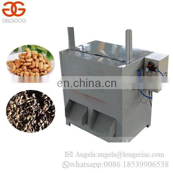 Hot Sale Full Automatic Cashew Nuts Shell Cracker Breaking Removing Processing Machine Cashew Shelling Price
