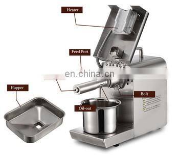 Capacity 7-8kg/h materials cold press oil extraction machine