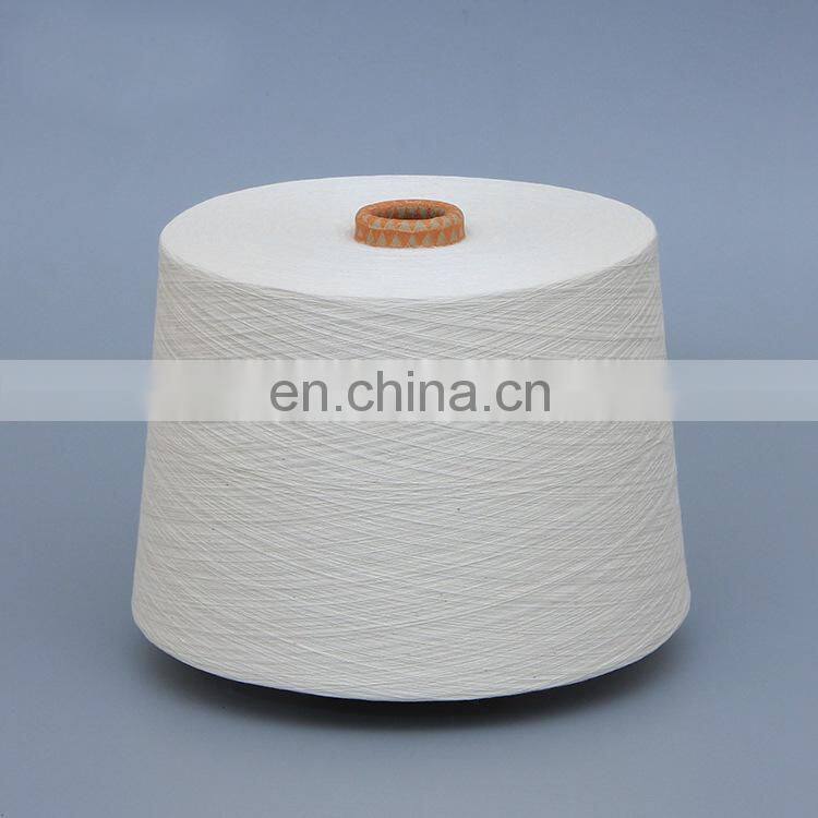 Dyed Custom high quality ring spun 21s-32s black white color combed 100% cotton yarn for socks on sale