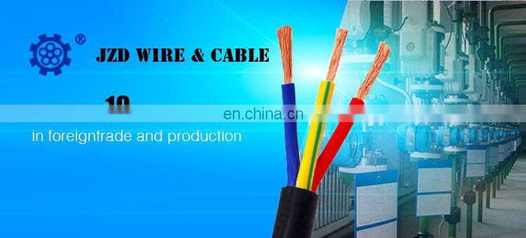 3 core flexible electric wire cable with low price