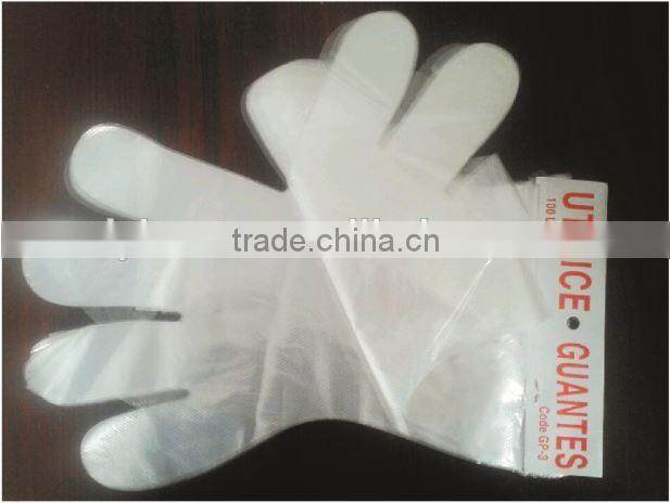 high quality PE gloves/PE gloves for food for sale