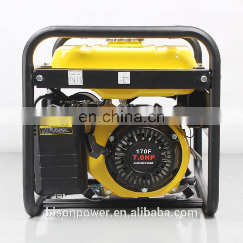 BS3500H(E) BISON China Taizhou power generator 110v 2kw Standby 2800W 48v dc generator bison small generator