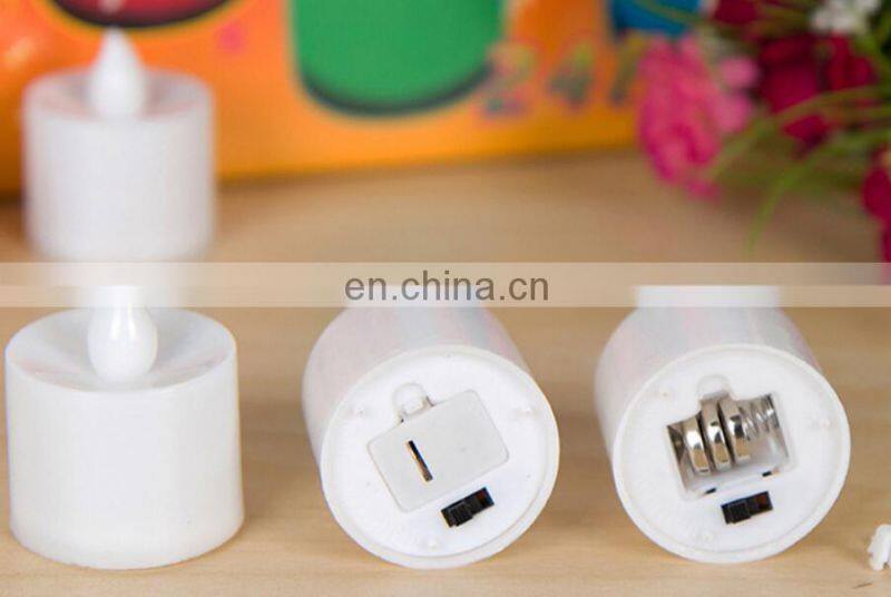2020 amazon best seller wedding decorative colorful small led candles for wedding proposal