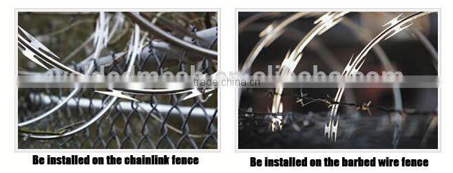 hot dipped galvanized concertina razor wire