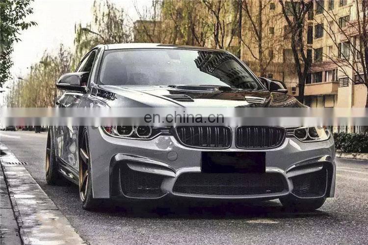 High quality wide body kit for BMW 3 SERIES F30 F35 front bumper rear bumper wide fender side skirts wing spoiler