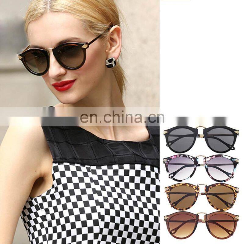 Women Unisex Men Sunglasses Arrow Style Eyewear Round Sunglasses Metal Frame