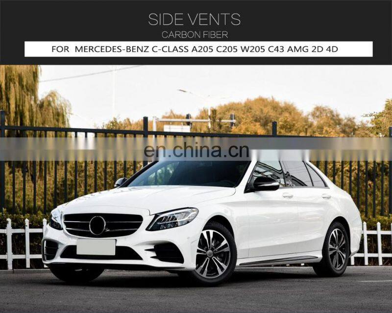 10PCS/SET Dry Carbon Fiber door trim vents for Mercedes Benz W464 W463A G-Class Wagon G63