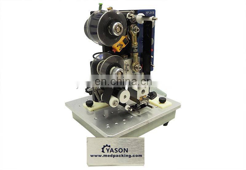 1-3line Date Coding Machine Electric Ribbon Coding Printer/date coding