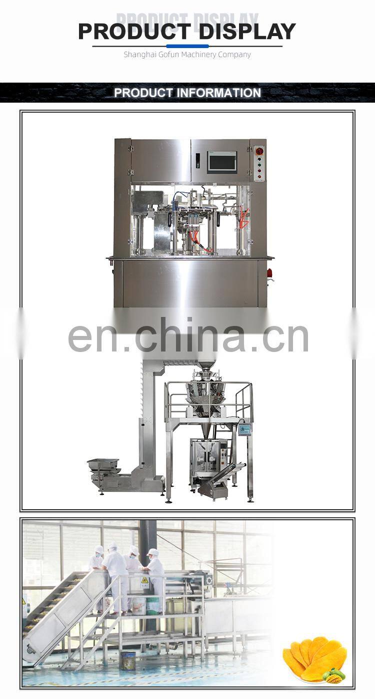 Multi dry/dried fruits vertical weight drying and packaging machines