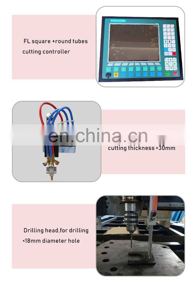1530 CNC Plasma Pipe Tube U Type Steel H Type Steel Cutting Machine Sheet Metal Model