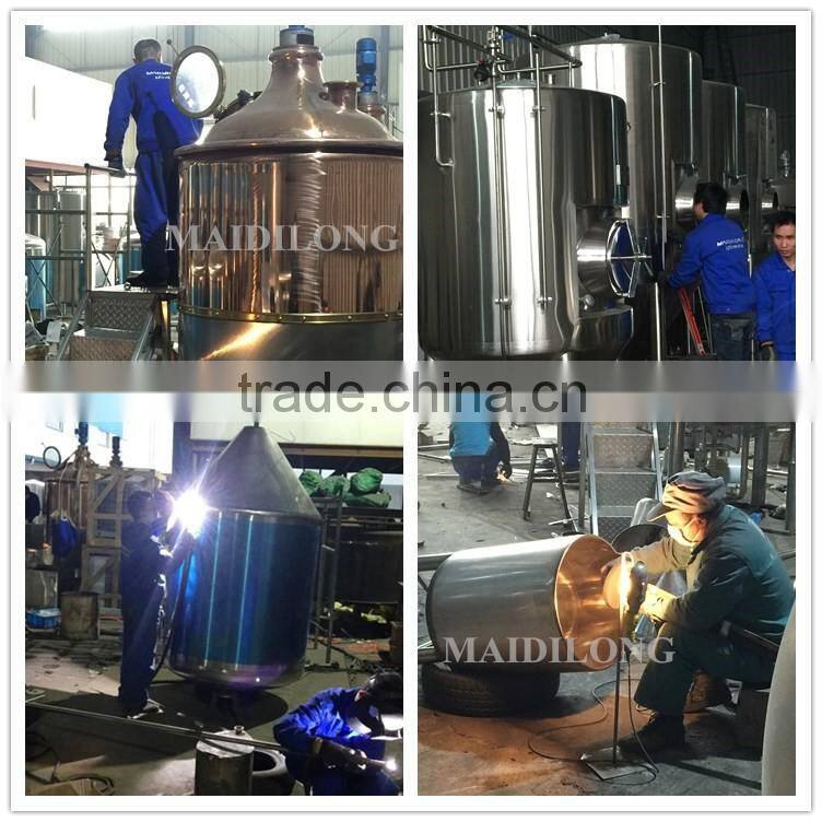 Mirror polishing jacket stainless 1000 litre fermenter