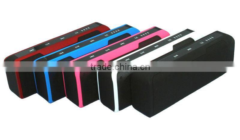 2014 New Arrival OEM touch screen bluetooth speaker can be used as power bank