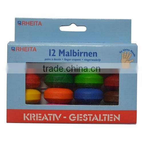 Make the cube with 7 colorful crayons