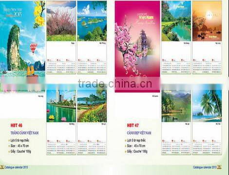 OEM or ODM Office Calender printing service best price