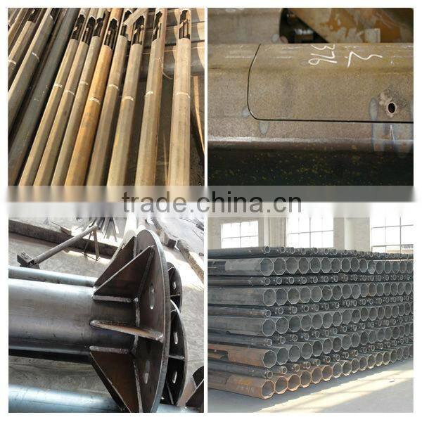 galvanized steel pole design,led pole