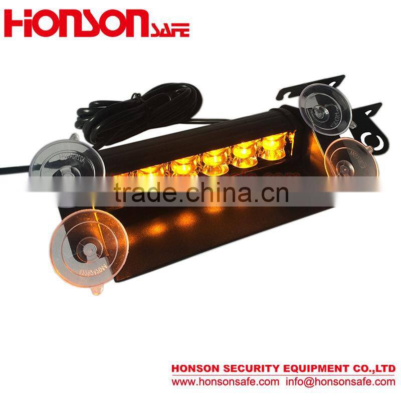 LED Strobe Emergency Visor Dash Deck Warning Lights for Vehicle Car HV-161