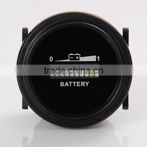 LCD Battery Level Indicator Voltmeter for Lawn Care or Floor Care Equipment