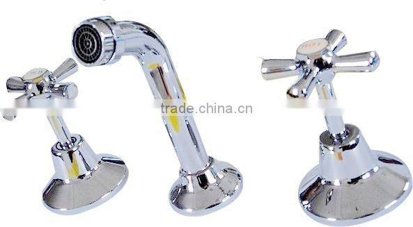 double handle water faucet