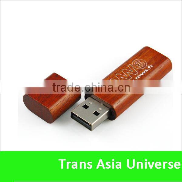Popular Hot Selling usb wood customized logo