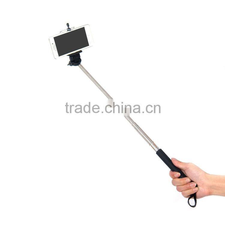 Colorful cell phone stick monopod selfie bluetooth with private label for iphone 6