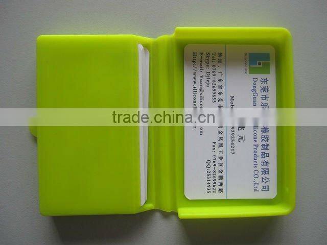 colorful silicone card box