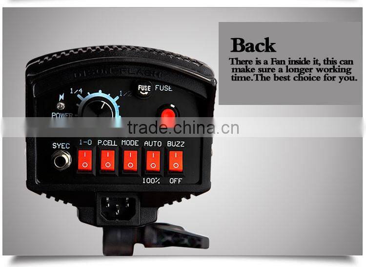 For professional studio photographer used studio lighting