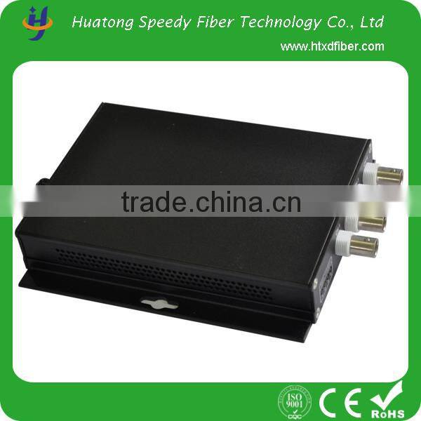 Digital optical fiber 4 channel video converter