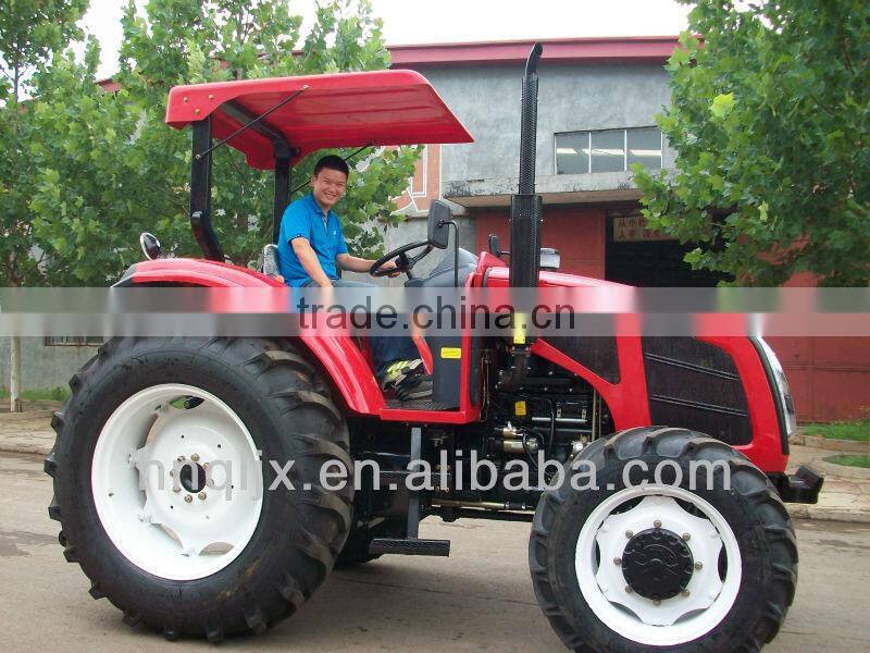 double cylinder QLN-904 farm tractor, 90hp 4*4 YTO Diesel engine