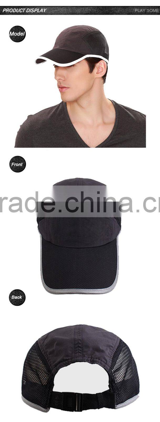 Fashion hats and caps cheap custom high quality long bill brim caps