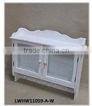 natural desktop wall wooden kitchen shelf with hook