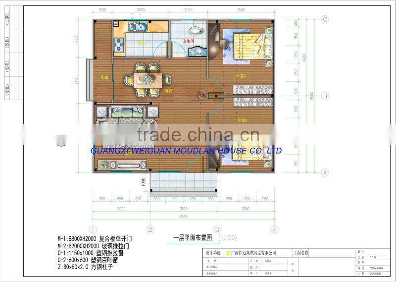 Modern prefabricated luxury Villas