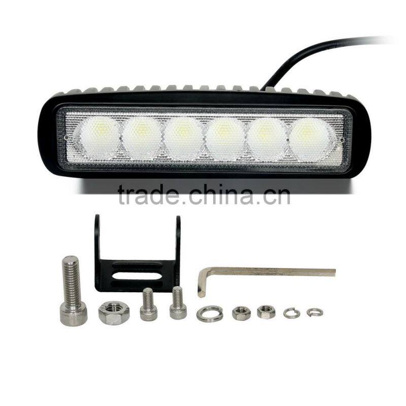 4x4 Auto accessories 12v 18w commercial electric work light,led work lamp