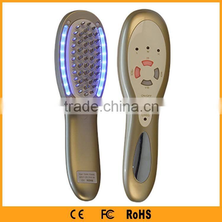 Electric Vibration Mini Head Massage Comb for Hair Growth