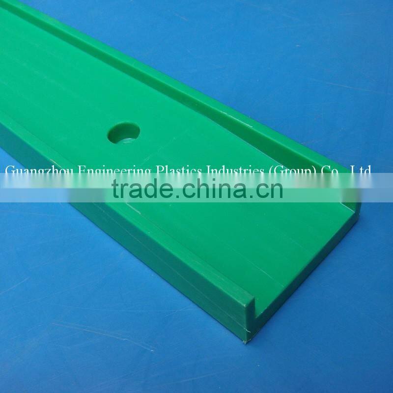 Custom making CNC machining guide rail plastic guide rail nylon guide rail