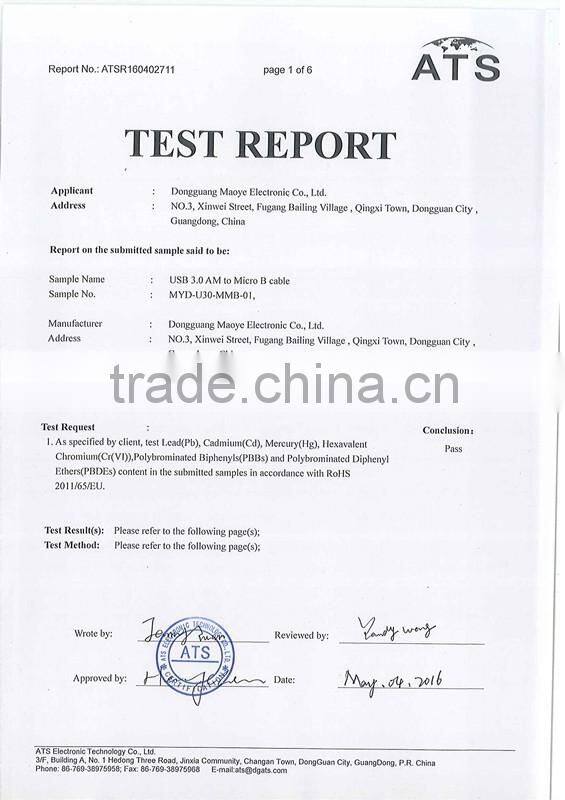 USB3.0 Cable AM To MicroB Cable Gold Plated Connecting Cable Mobile HD Cable