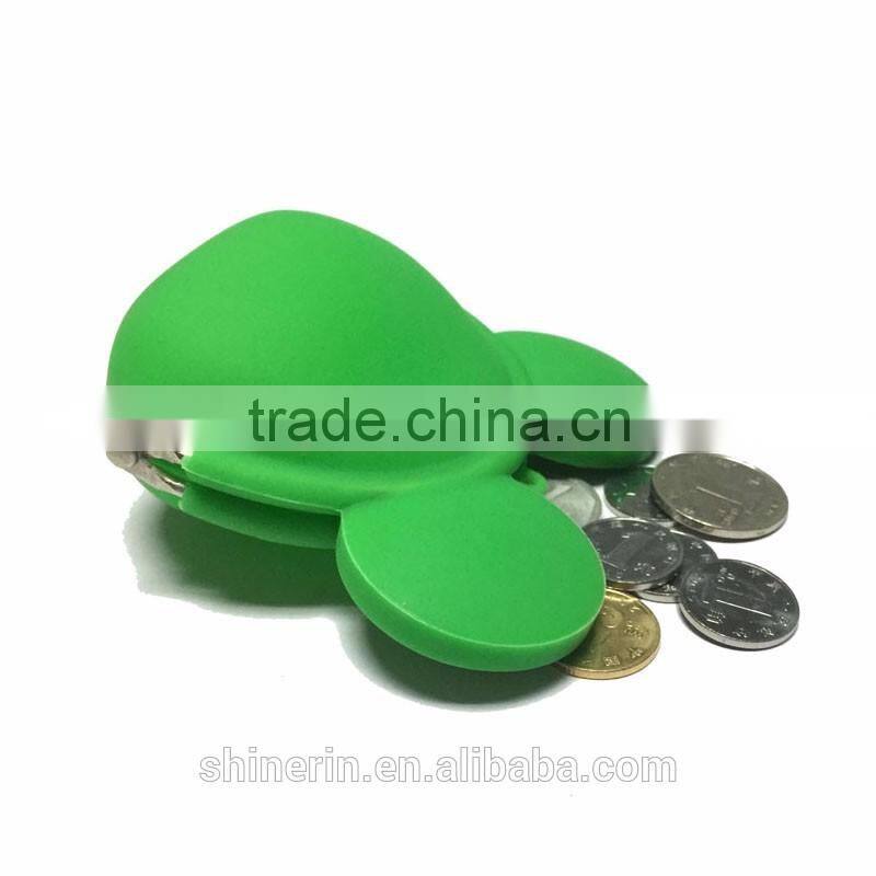 Hot Sale Kids Funny Purse Handmade Cartoon Mickey Mouse Silicone Wallet Coin Purses